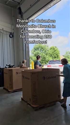 Last year, MCC shipped 39,616 comforters to communities in Canada, Malawi, Palestine, Ukraine, the U.S. and Zambia. To get involved, visit https://mcc.org/get-involved/kits/comforters #MCCPeace #relief #Sewing #Comforter #HumanitarianAid | Mennonite Central Committee - MCC
