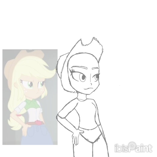 Applejack #MLP #applejack #drawing #fyp | apple jack