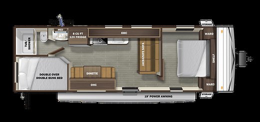 2021 Autumn Ridge 26BH Travel Trailer | Starcraft RV