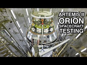 Artemis II Orion Vacuum Chamber Lift and Load Operations
