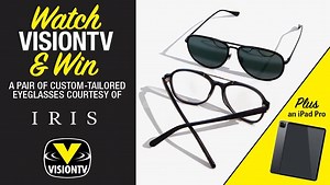 Win Vision on Vision with IRIS.ca starting today! #Watch VisionTV Mondays - Saturdays from 3pm to 9pm ET, spot the Vision Icon and enter for your chance to #win a pair of custom-tailored eyeglasses and an iPad Pro! Enter here: visiontv.ca/contests | VisionTV