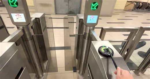 Presto Chango! This transit rider transformed their Presto card into a working magic wand