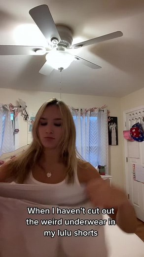 Removing Underwear from Lululemon Shorts