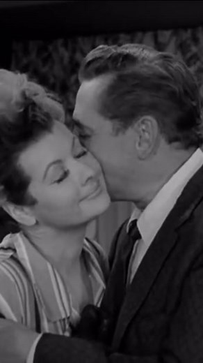 Lucille Ball and Desi Arnaz's Final Kiss on I Love Lucy
