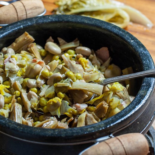 Fresh Italian Broad Beans Recipe (Fava Bean Minestra)