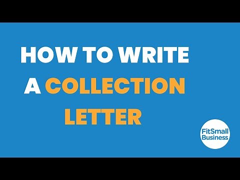 How to Write a Collection Letter