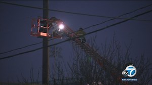 Man electrocuted in South LA after boom-lift basket touches power line