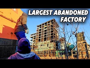 The LARGEST Abandoned Factory in The U.S. / Equipment Left