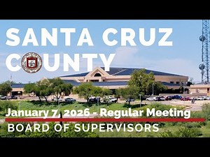 1/7/2026 Regular Meeting of the Board of Supervisors