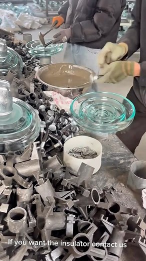 First time ever! Watch how a glass insulator is made — step by step. Truly amazing craftsmanship! #Facebook #hardwork #Glassinsulator #meta #meta @topfans Naeem Akhtar محمد الدولي Sasha Parsaye | Electrical Transmission line