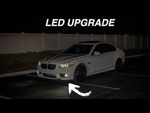 HOW TO UPGRADE YOUR BMW FOG LIGHTS T0 LED !! (F10)