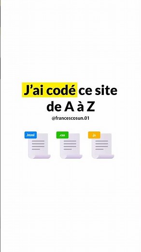 Un site codé à 100% en HTML/CSS.#html #css #coder #webdev #frontend