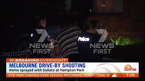 148K views · 838 reactions | DEVELOPING: A home has been sprayed with bullets during a drive-by shooting in Hampton Park. www.7news.com.au #7News | 7NEWS Melbourne | Facebook