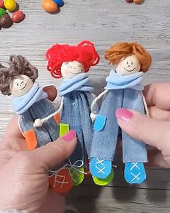 Che belli i nostri pupazzi di jeans ❤️ | Cuci o incolla by Creativemamy
