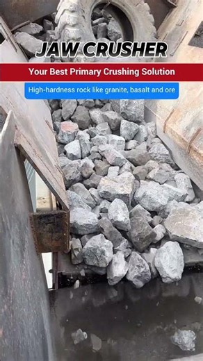 China Factory Direct Jaw Crusher, Export‑Grade Stone Crushing Machine. #miningequipment #jawcrusher