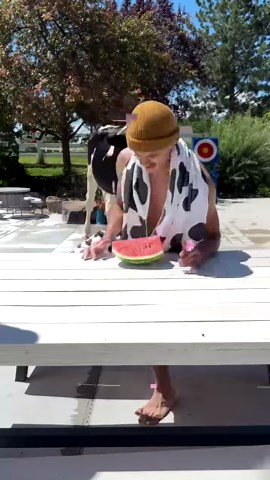 4.6M views · 67K reactions | Pool party for my cow! #cow #brucethecow #farm #animals #pool | Eliasfilmz | Facebook