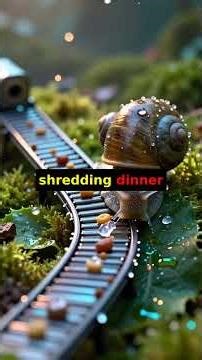 Snail's Secret Chainsaw Mouth: Thousands of Microscopic Teeth!