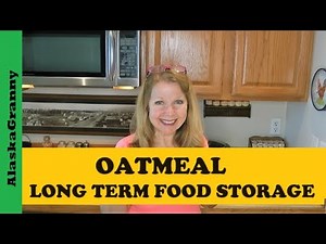 Long Term Food Storage...Mormon Oatmeal Product Review...LDS Cannery Food