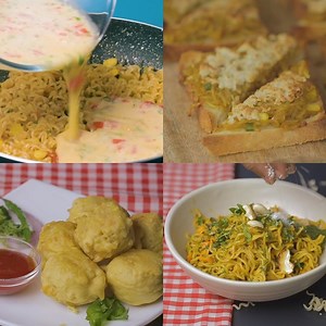 482K views · 697 shares | Looking for easy to make recipes at home? We've got you covered Maggi Omelete | Maggi Poha | Maggi Vada | Maggi Noodle Toast | Gobble | Facebook