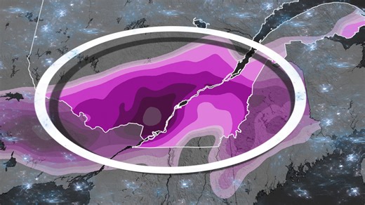 An ice and winter storm threaten multi-day power outages, closures and travel impacts across Quebec - The Weather Network