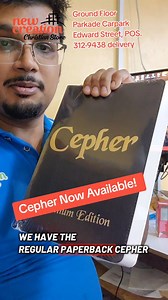 We are the Sole Authorized Dealer of the Cepher Bible! Ground Floor Parkade Carpark Edward Street in POS 312-9438 for info. #bible #cepher #trinichristian #Jesus | The New Creation Store T&T