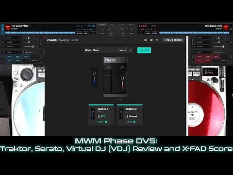 MWM Phase DVS Traktor, Serato, Virtual DJ (VDJ) Review and X-FAD Score