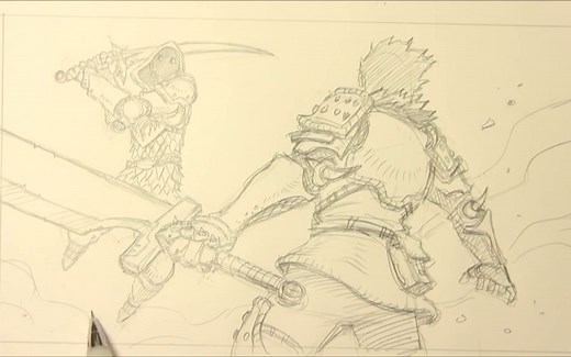 【漫画绘制】How to Draw Fight Scenes 如何画战斗场景