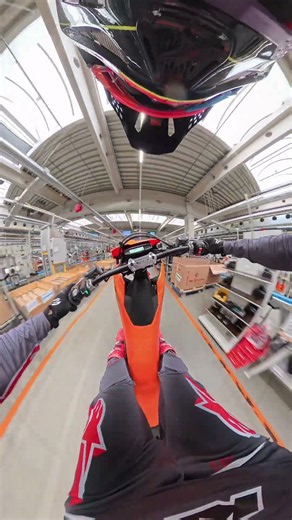 Factory tours on foot are overrated… 😎⚡️
