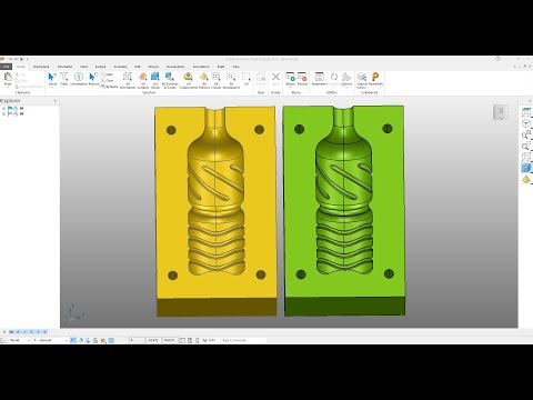 Designing Blow Mold I Tips & Tricks in PowerShape 2019 I Autodesk PowerShape 2019 Tutorial