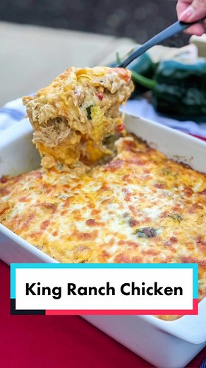 Texas Style King Ranch Chicken Casserole Recipe