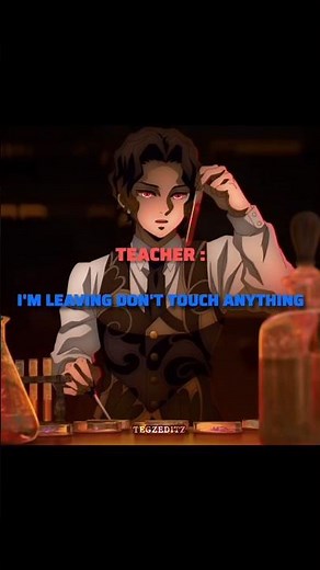 Me after touching it 💀 Bro said you’re on your own 💨 | Anime meme #shorts #demonslayer #amv #fypシ