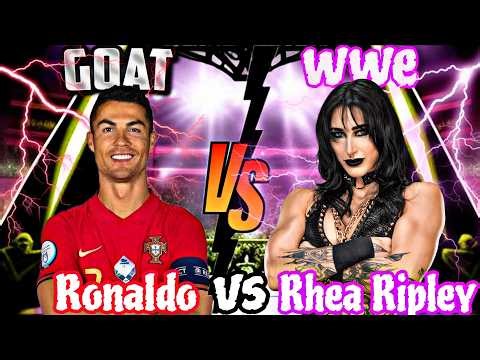 GOAT Ronaldo vs Mami Rhea Ripley | WWE 2k25 Live 🔴 #wwe2k25 #shortslive #shortsfeeds #cr7
