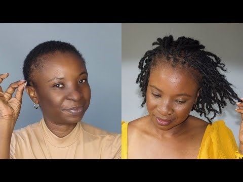 How To | LOC Extensions on Super Short Hair | Instant Locs 