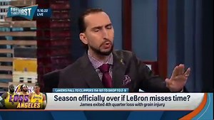 "The Lakers season has been over. You don't recover from 2-9. 161 teams in NBA history have started 2-9 or worse — 5 finished above .500, 1 won a playoff series. This Lakers team isn't going to make it 2. ... Is Rob Pelinka going to be held accountable for this?" — Nick Wright | First Things First on FS1