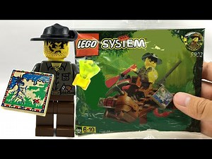 LEGO Adventurers Jungle River Raft! 1999 set 5902!