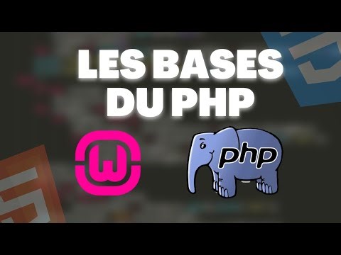 Les bases du PHP: installation d'un serveur.