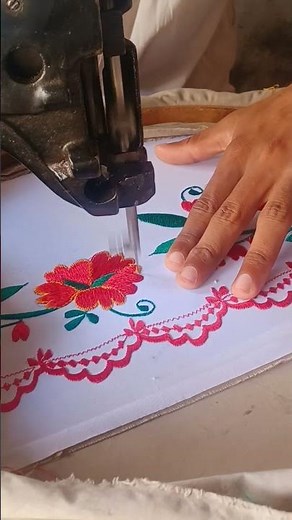 Beautiful Mirror Work Embroidery Tutorial