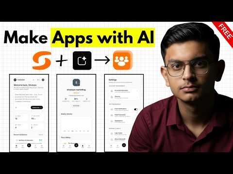 Make Your Own App with AI (Beginner Friendly) | Google AI Studio