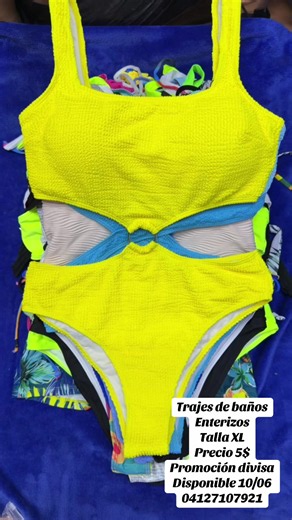 Trajes de baño enterizos talla XL — Promoción 5$ (Disponible 10/06)