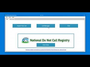 8 - DNC Scrubber Walkthrough
