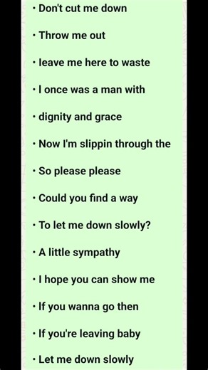 let me down slowly Alec Benjamin lyrics#music #lyrics #song #spotify #lyricvideo #love