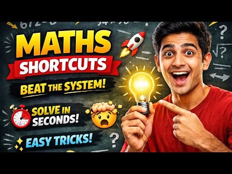 Solve Maths in Seconds ⚡ | Genius Shortcuts They Don’t Teach in School!