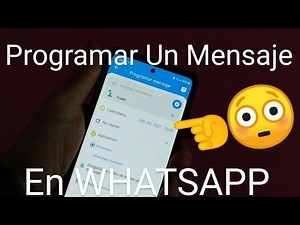 🚀 Cómo PROGRAMAR MENSAJES en WHATSAPP 2026 FÁCIL y RÁPIDO