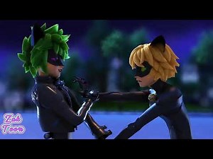 Claw Noir & Cat Noir Fight Scene| Miraculous World Paris