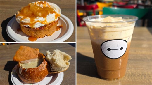 Aunt Cass Cafe Serves New Chicken Pot Pie Soup, Caramel Apple Bread Pudding, and Cold Brew for Halloween 2025 - WDWNT