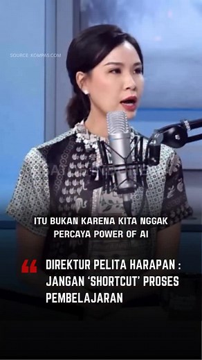 AI Hadir Menjadi Tantangan Tersendiri Dalam Proses Pembelajaran & Pendidikan. Direktur Eksekutif Pelita Harapan Group, Stephanie Riady, Mengingatkan Untuk Tidak “Shortcut” Dalam Proses Pendidikan | Satoe Indonesia