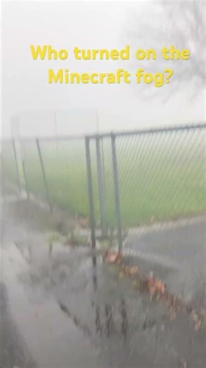 Who turned on the Minecraft fog
