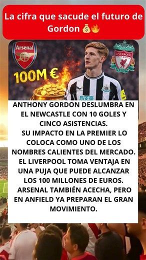 La cifra que sacude el futuro de Gordon 💰🔥