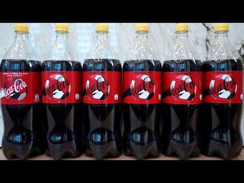Science Experiment: Funny Educational game with Coca Cola, Pepsi, Mentos [Toy CoCa]