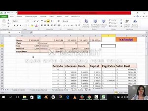 TUTORIAL TABLA AMORTIZACION CON CUOTA CRECIENTE